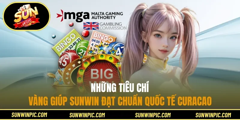 Những tiêu chí vàng giúp Sunwin đạt chuẩn quốc tế Curacao